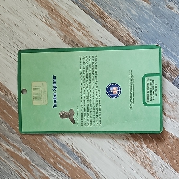 Cincinnati Bengals Fishing Tandem Spinner - Vintage - Picture 4 of 7